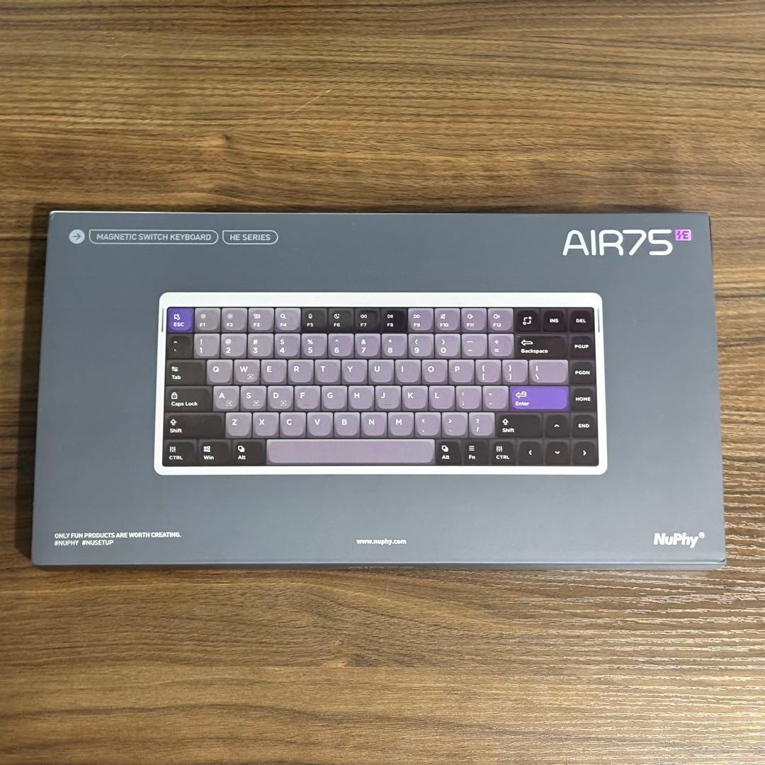 キーボード Nuphy Air75 HE