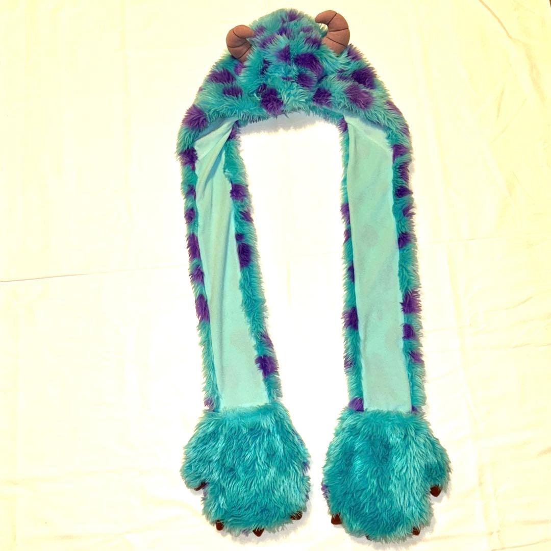 [期間限定お値下げ]大人気ディズニー サリー マフラーキャップ ファンキャップ