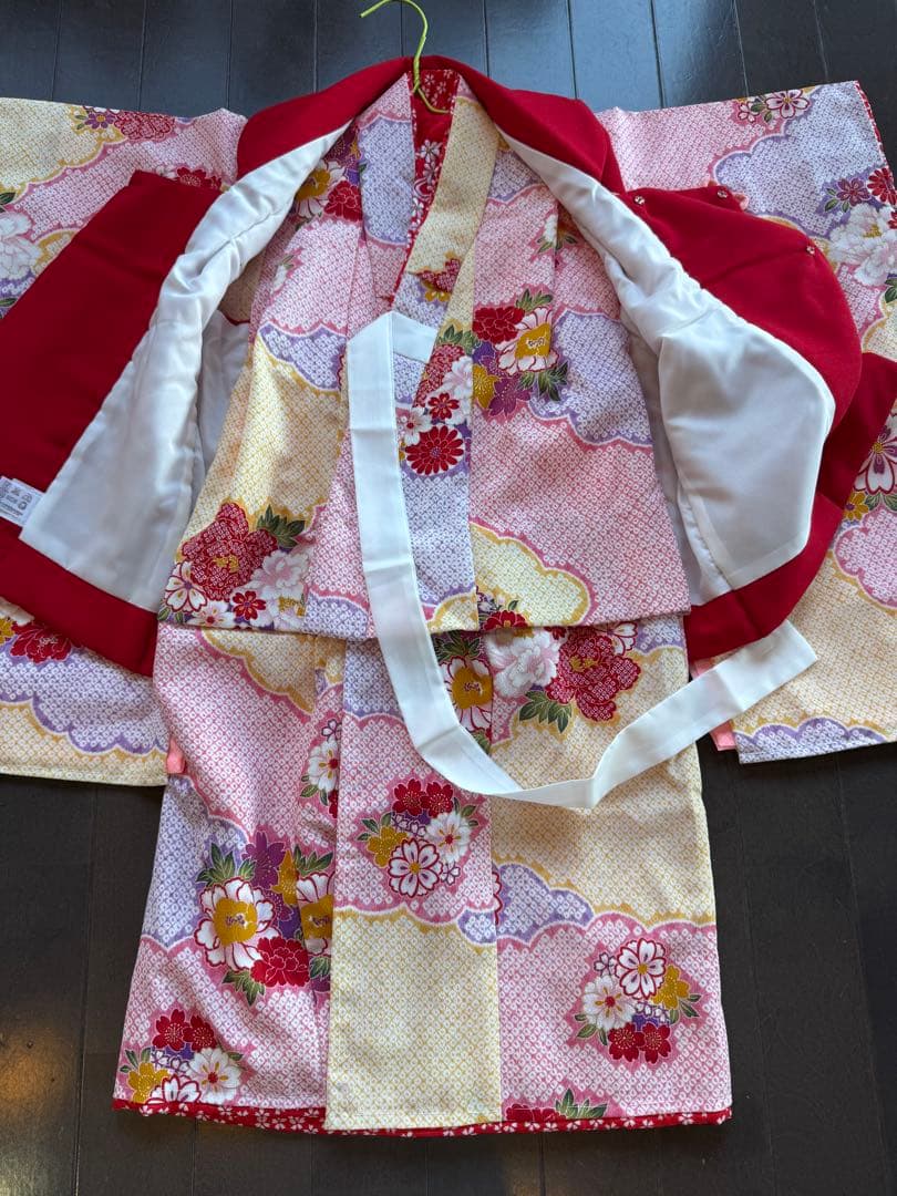 ✨美品✨式部浪漫✨高級七五三お祝い着セット✨3歳✨簡単着付け✨