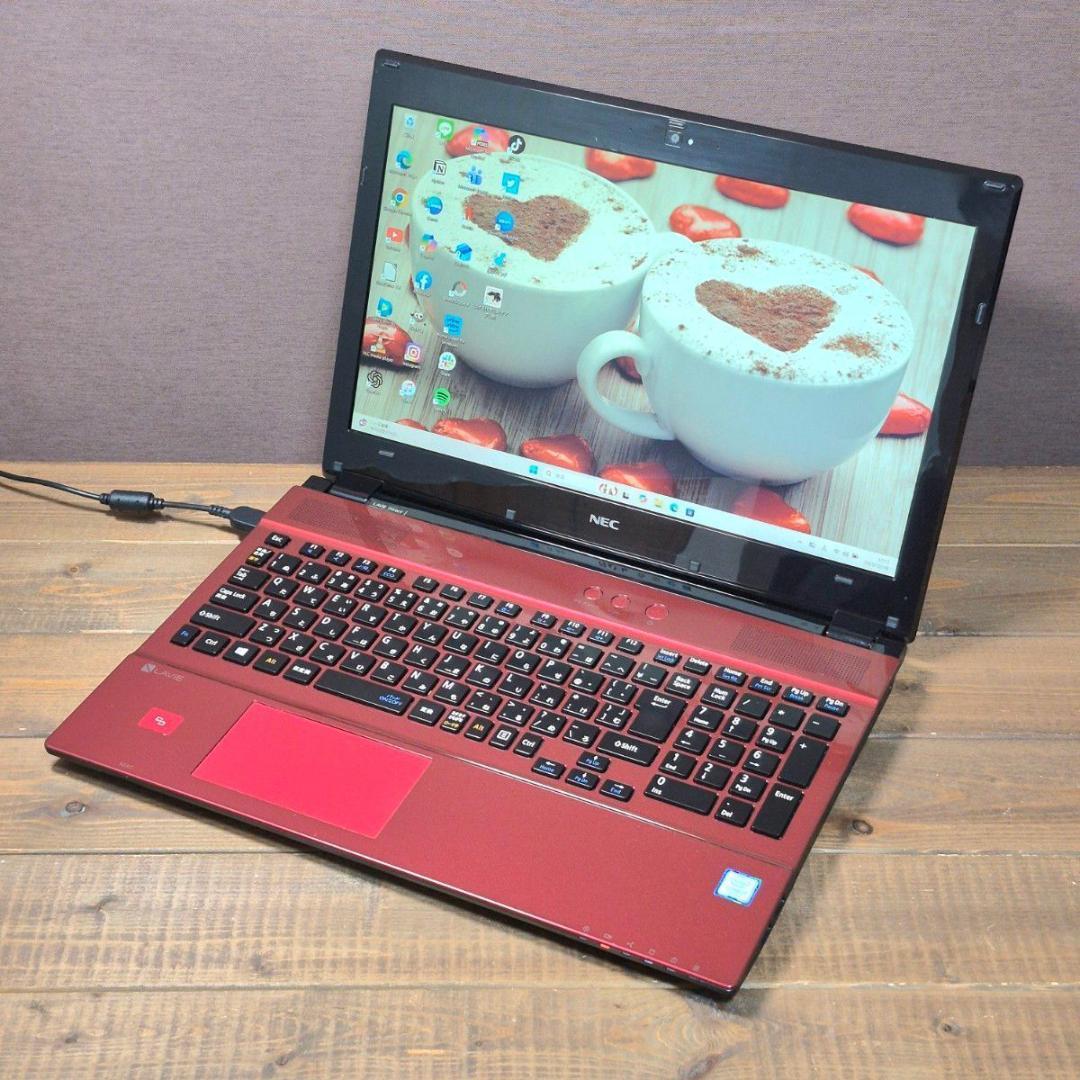 美品快適！最新Windows11 ノートパソコン i7 8GB SSHD 233