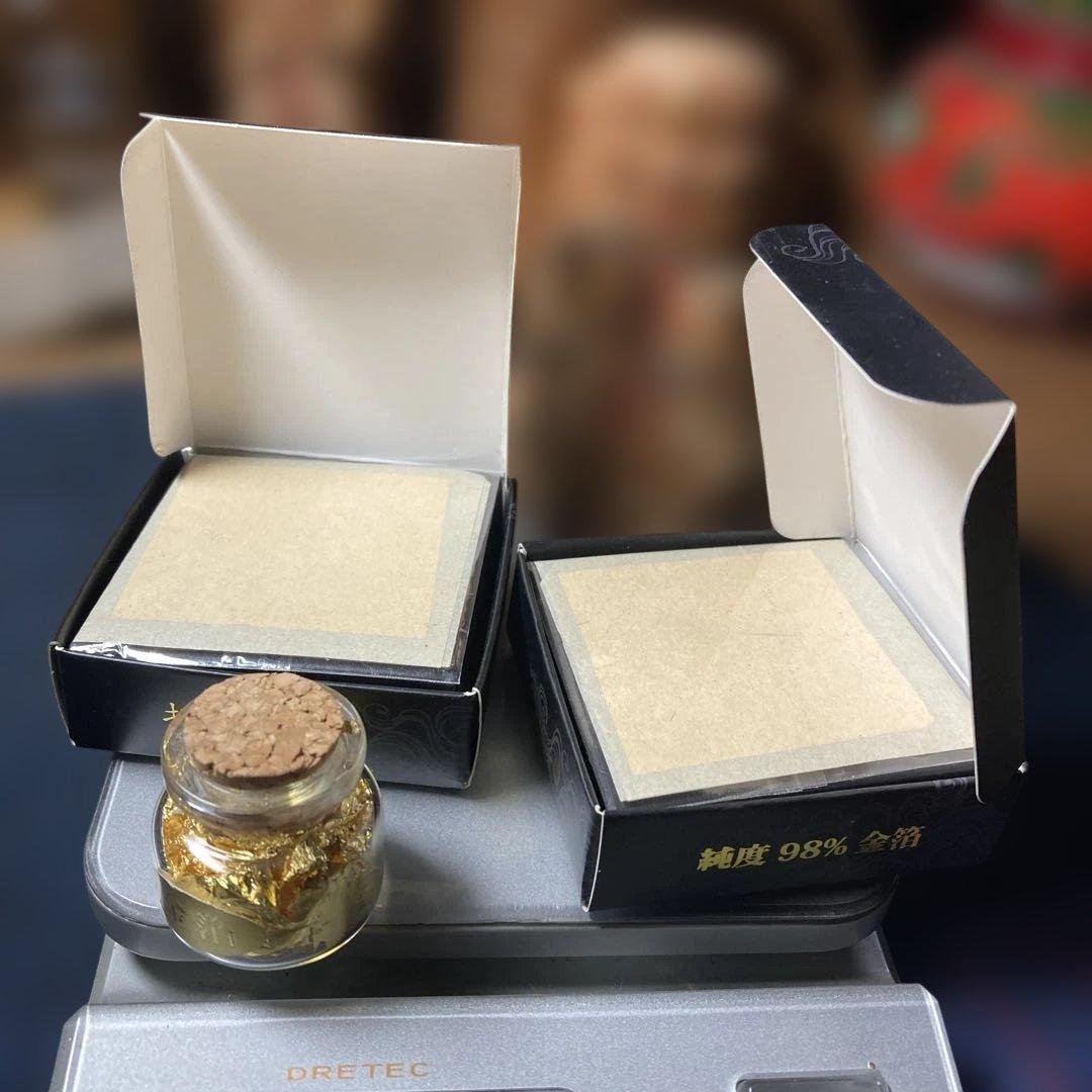 ψ(｀∇´)ψほとんど純金、k23.5金の黄金、使用しなくてもオブジェでOKです