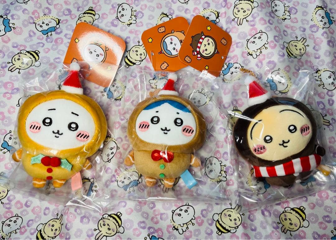 ちいかわ クリスマス ハッピーホリデーなマスコットなど 12点まとめ売り
