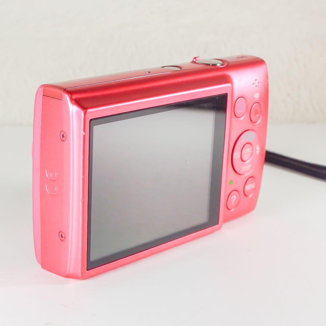 完動美品 Canon キヤノン IXY 140 ピンク 社外バッテリー充電器