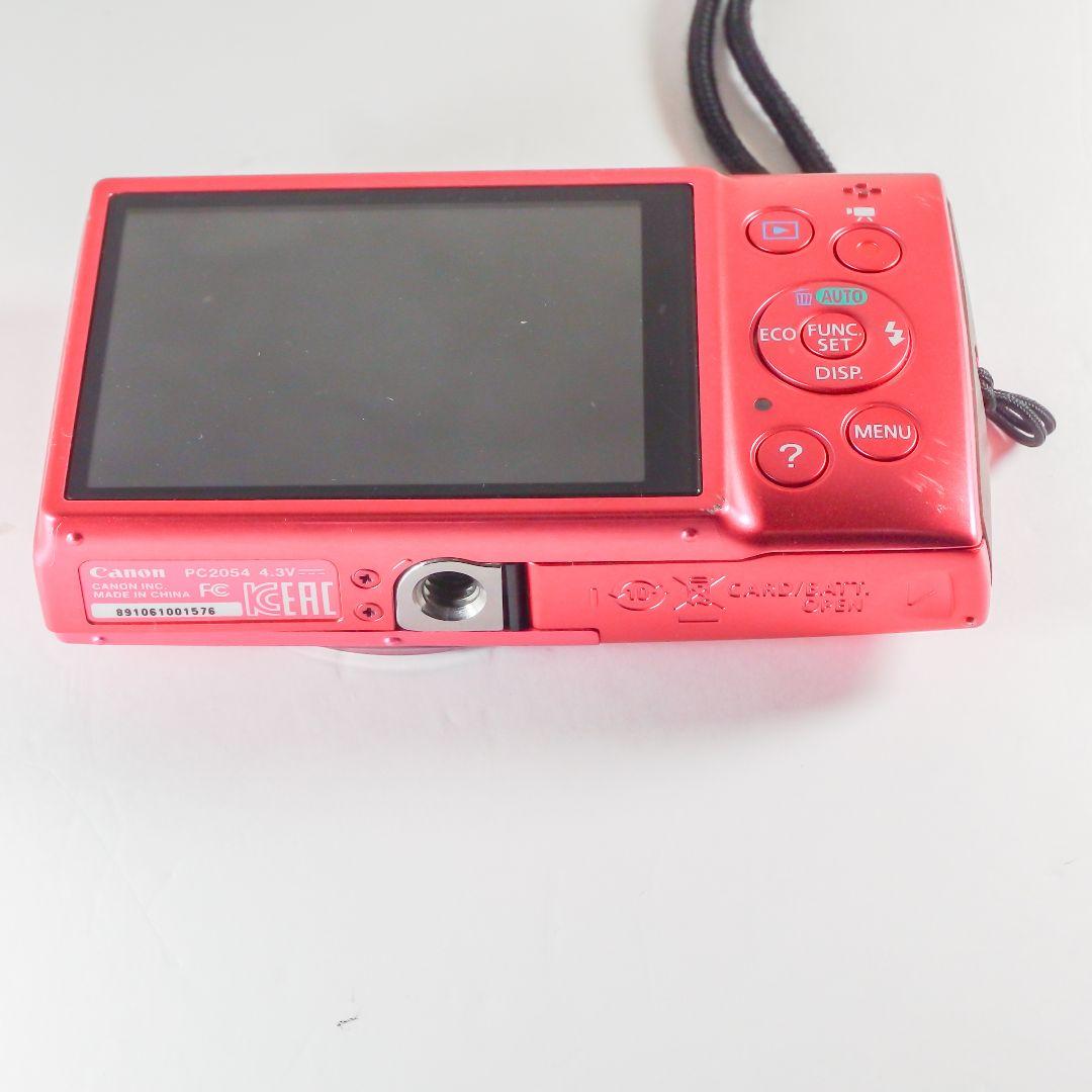 完動美品 Canon キヤノン IXY 140 ピンク 社外バッテリー充電器