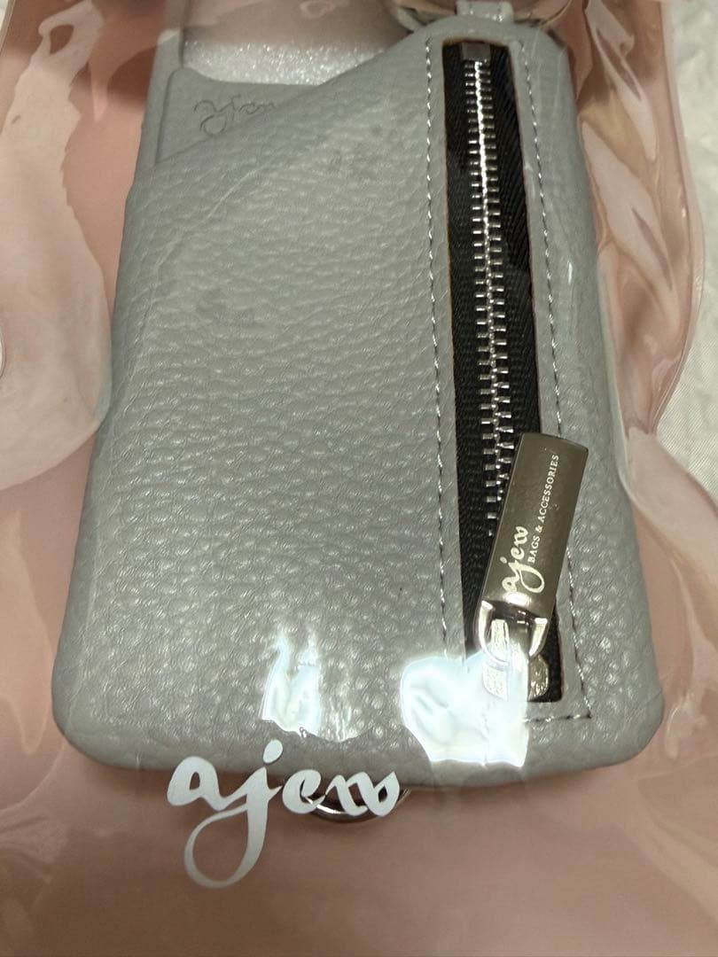 値下げajew iPhonezipphone case16Pro icegray