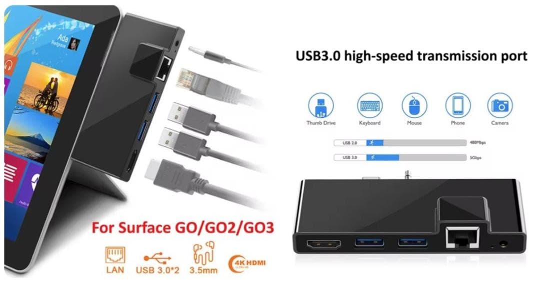 Microsoft Surface Go【美品】お得なDock付セット