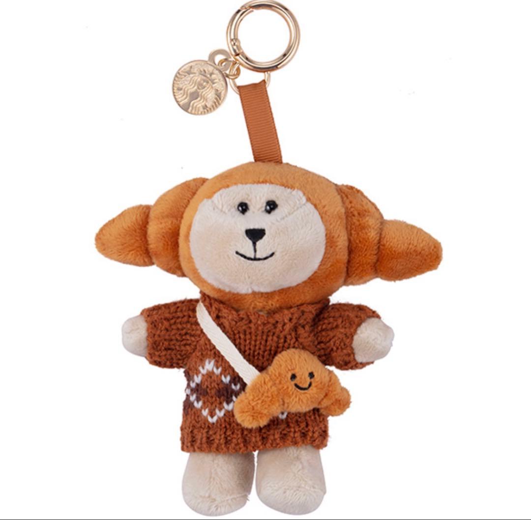 人気！スターバックス スタバ　台湾 STARBUCKS ベアリスタ クロワッサン