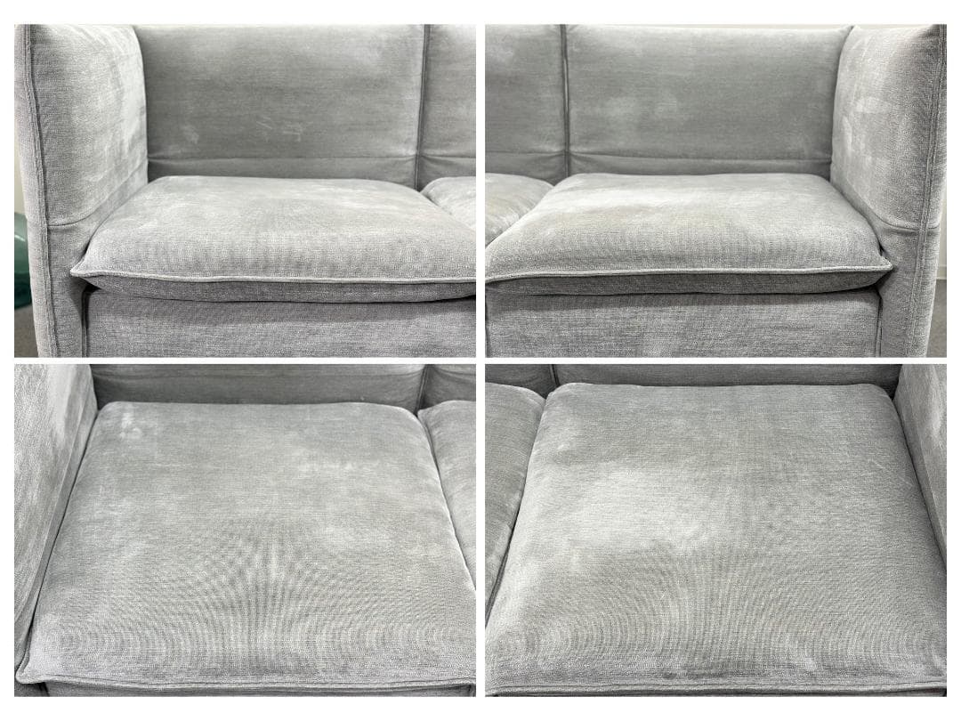 Vitra■マリポサソファ　2.5人掛け　オフィスにも　グレー系　定価約100万