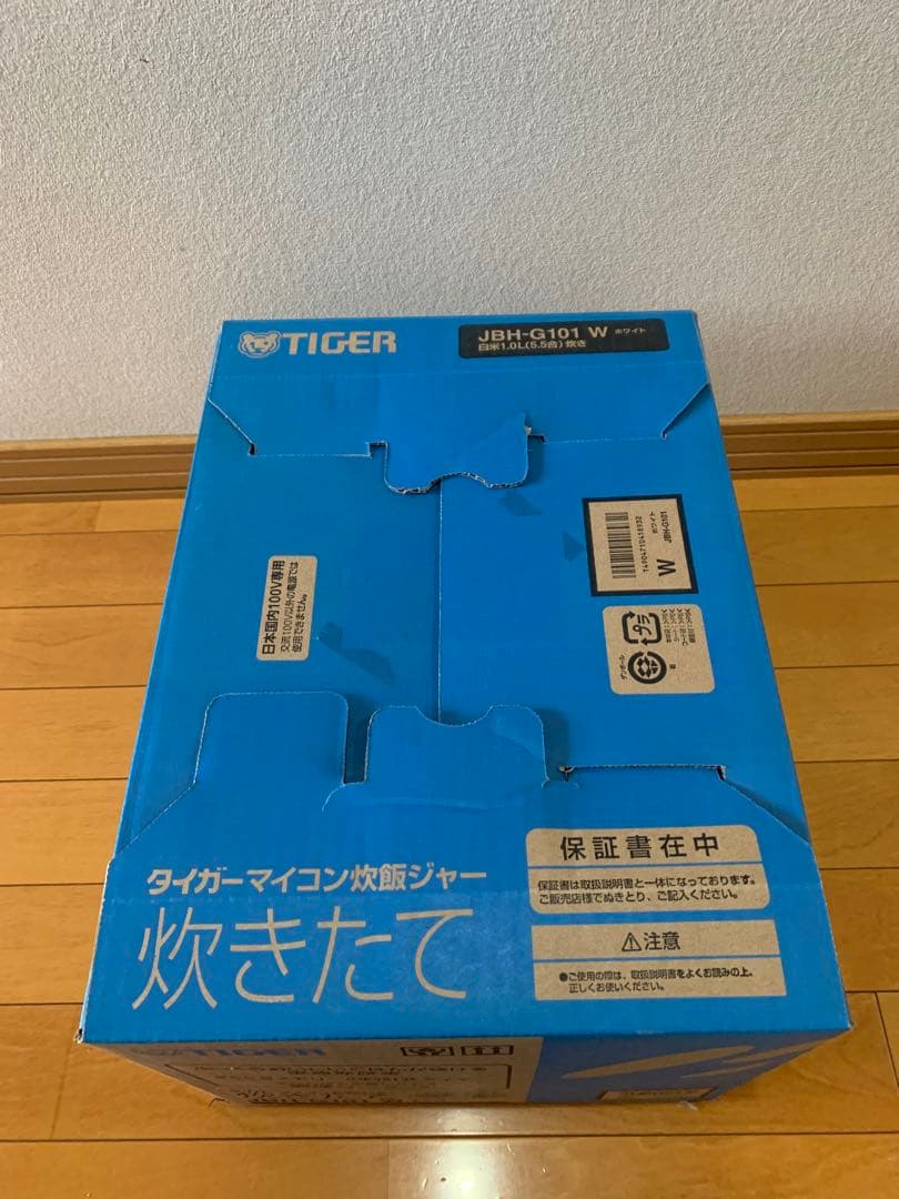 しょぴこじ 。　　TIGER JBH-G101 W 多機能炊飯器 1.0L