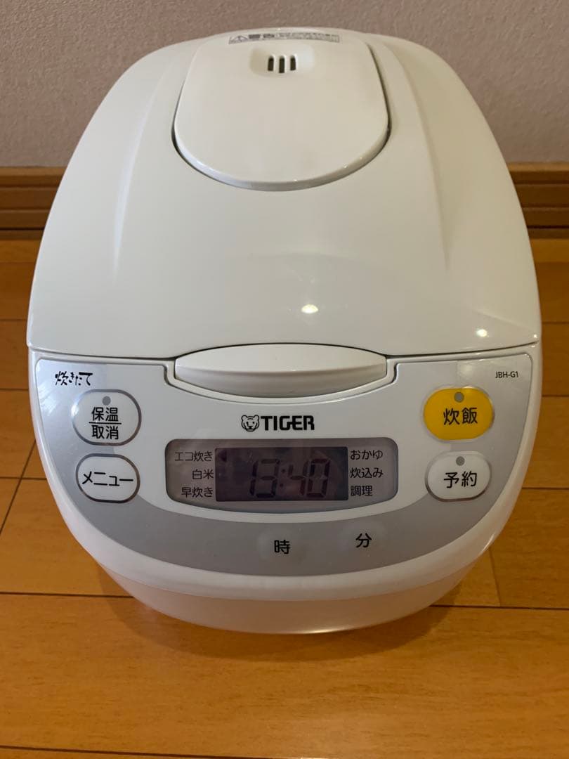 しょぴこじ 。　　TIGER JBH-G101 W 多機能炊飯器 1.0L