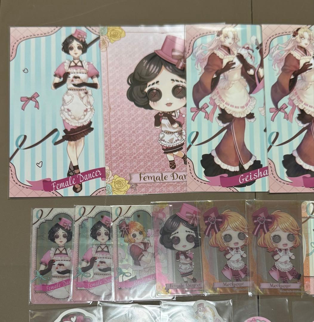 五人格 THEキャラカフェ 紙製品 まとめ売り①女性キャラ
