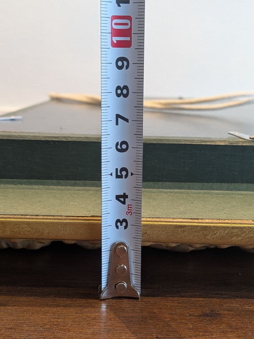 印象派 人物画 金色フレーム　ヴィンテージ　　額　作者不明