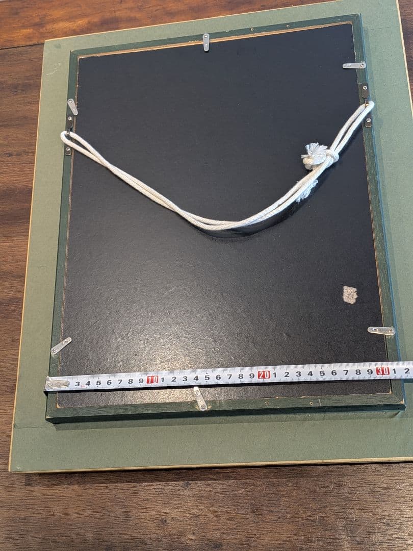 印象派 人物画 金色フレーム　ヴィンテージ　　額　作者不明