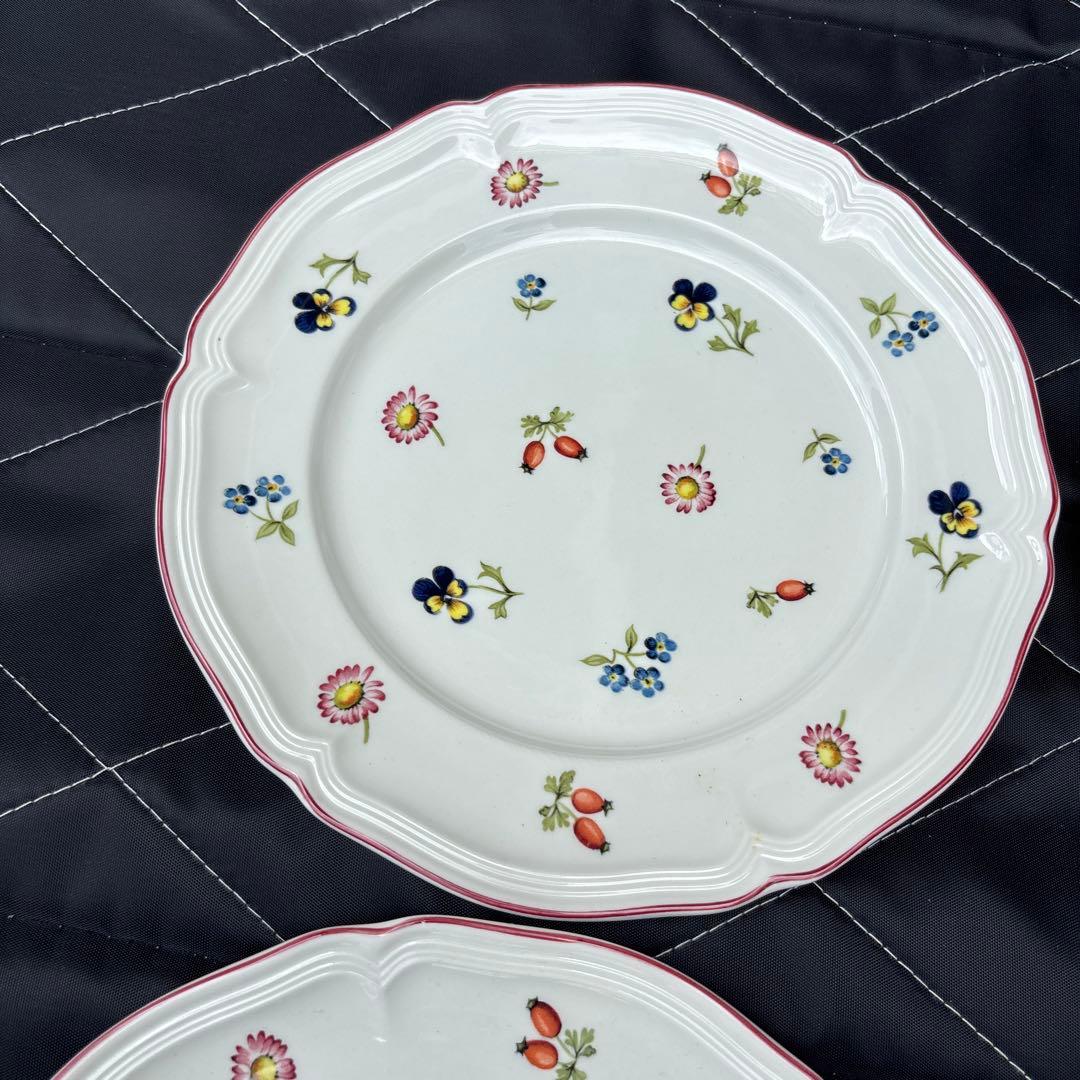 ViIIeroy&Boch ビレロイ&ボッホ　プチ　フルール　6枚　約21Cm