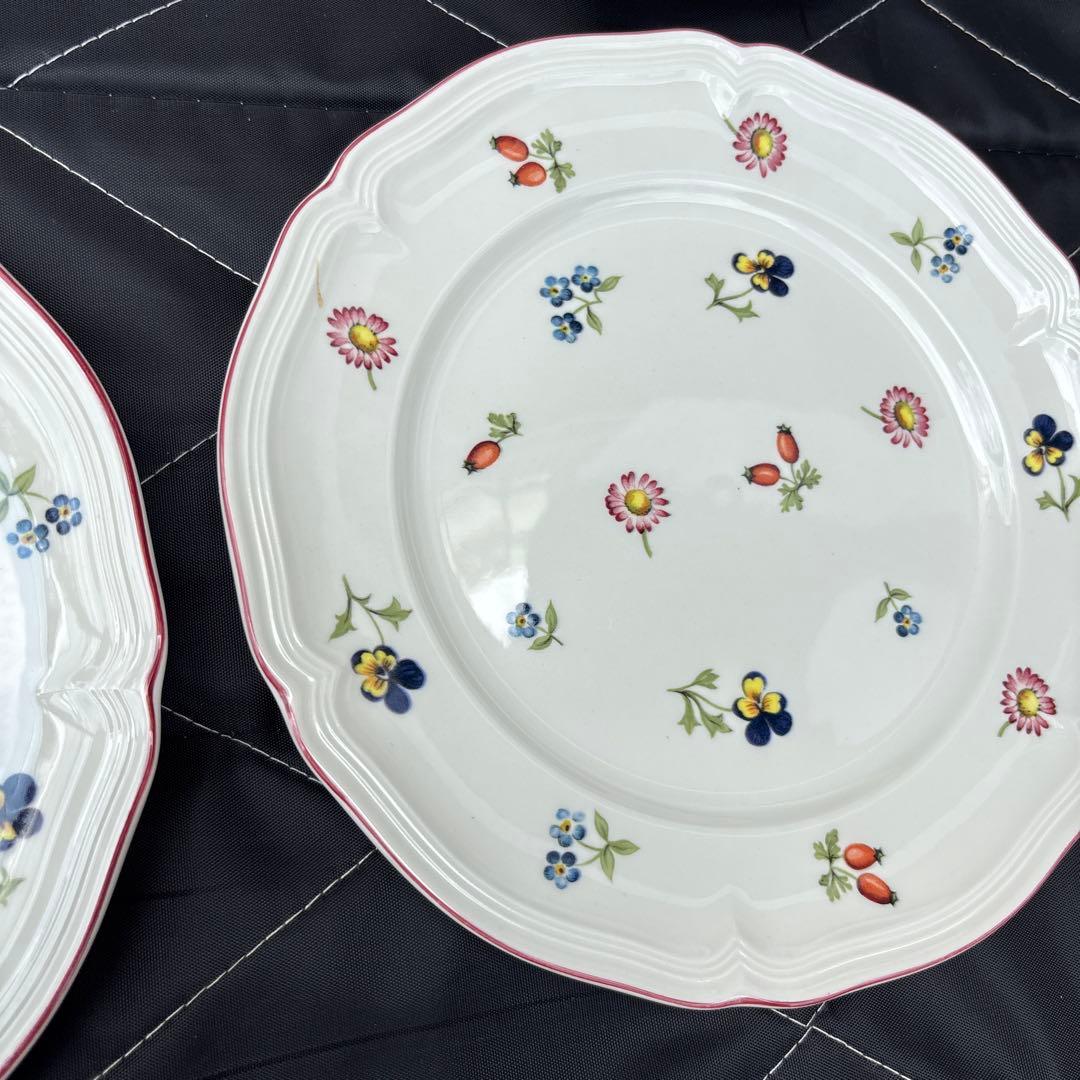 ViIIeroy&Boch ビレロイ&ボッホ　プチ　フルール　6枚　約21Cm