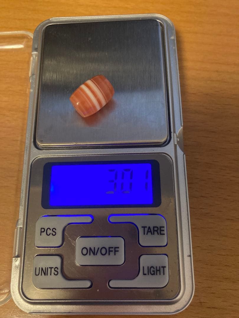 縞瑪瑙（めのう・カーネリアン）希少　⭐️美品