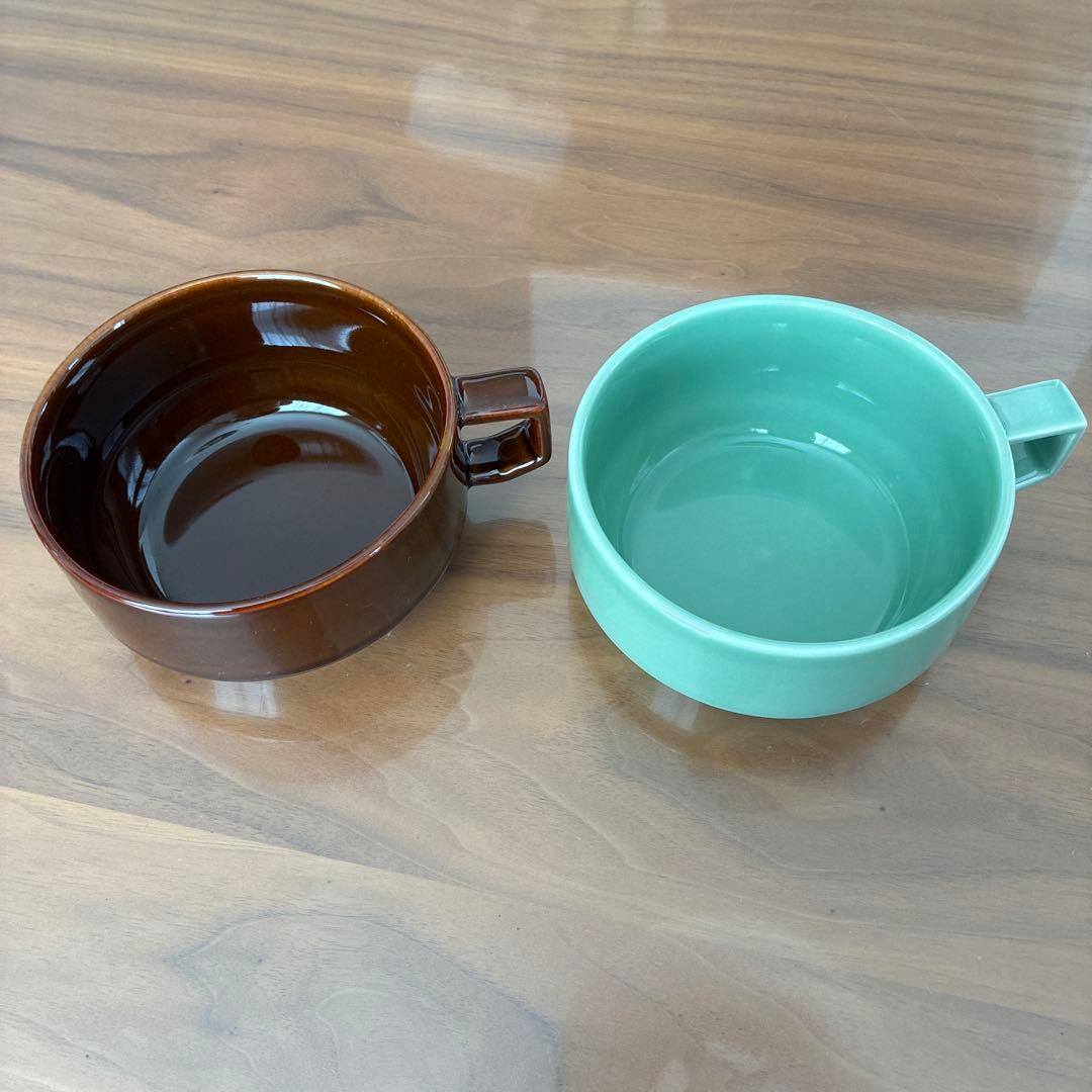 波佐見焼　マルヒロ　プレート ブロックマグ　4点セット