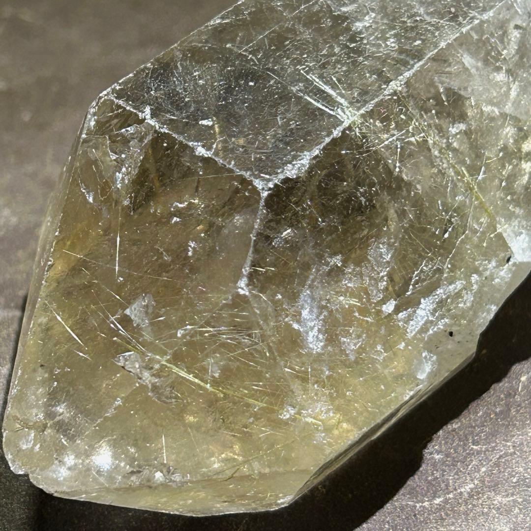 ☆別格高級品！スモーキー　ルチル　水晶　原石　クラスター　帝王秘宝⑥！極美