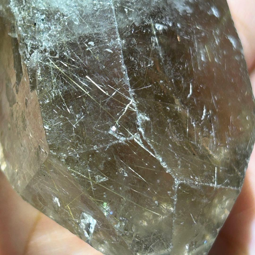 ☆別格高級品！スモーキー　ルチル　水晶　原石　クラスター　帝王秘宝⑥！極美