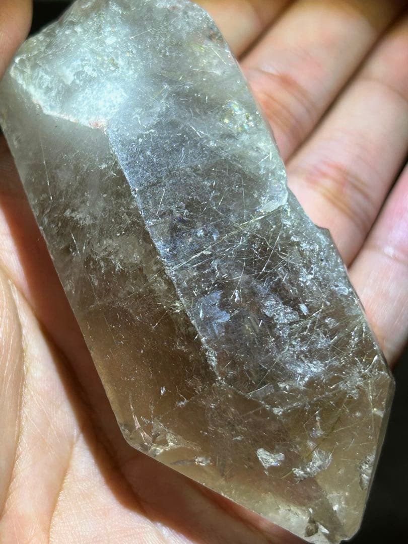 ☆別格高級品！スモーキー　ルチル　水晶　原石　クラスター　帝王秘宝⑥！極美