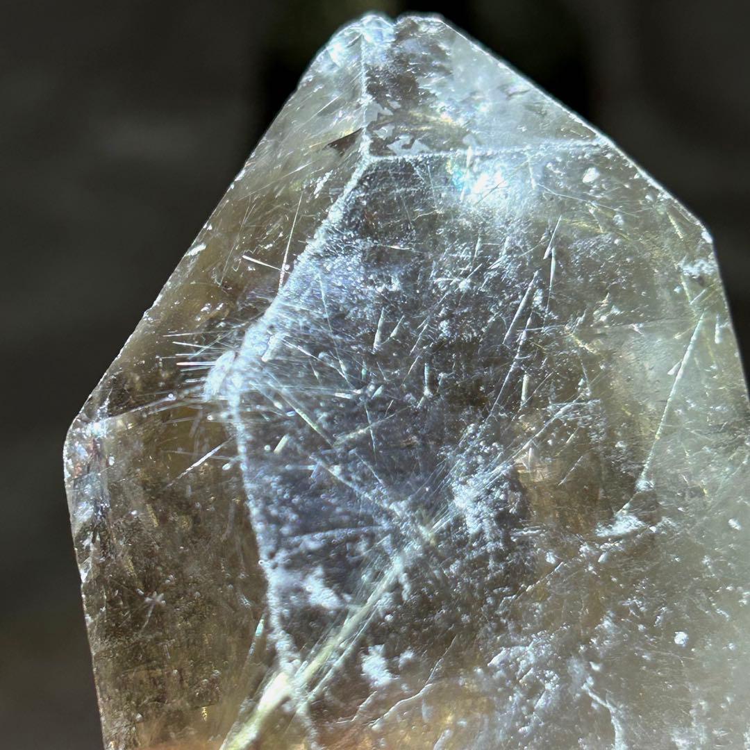 ☆別格高級品！スモーキー　ルチル　水晶　原石　クラスター　帝王秘宝⑥！極美