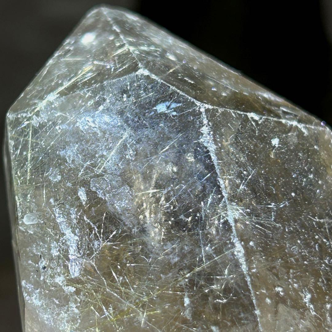 ☆別格高級品！スモーキー　ルチル　水晶　原石　クラスター　帝王秘宝⑥！極美
