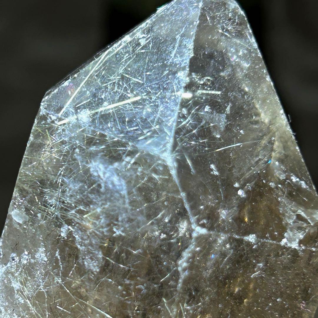 ☆別格高級品！スモーキー　ルチル　水晶　原石　クラスター　帝王秘宝⑥！極美