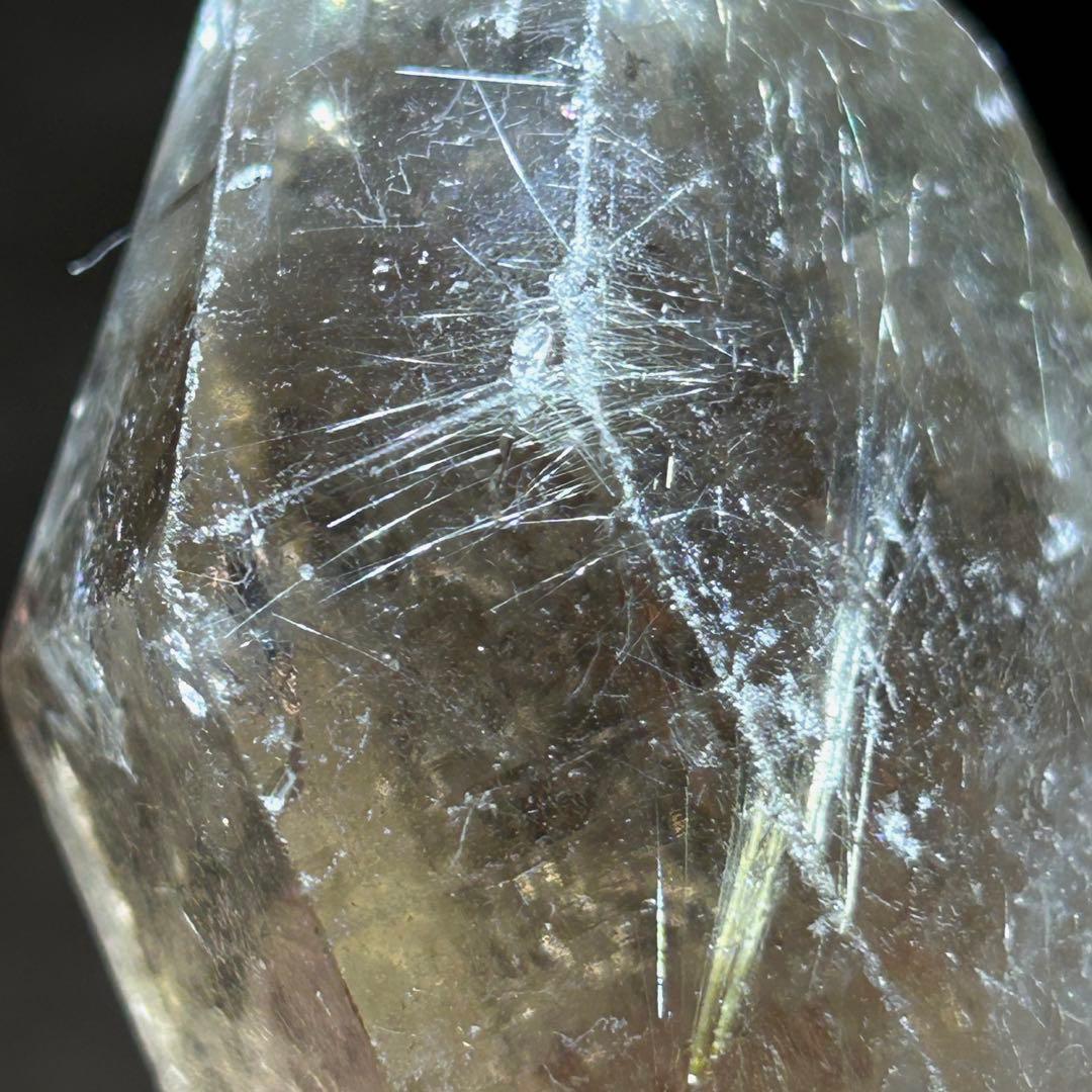 ☆別格高級品！スモーキー　ルチル　水晶　原石　クラスター　帝王秘宝⑥！極美