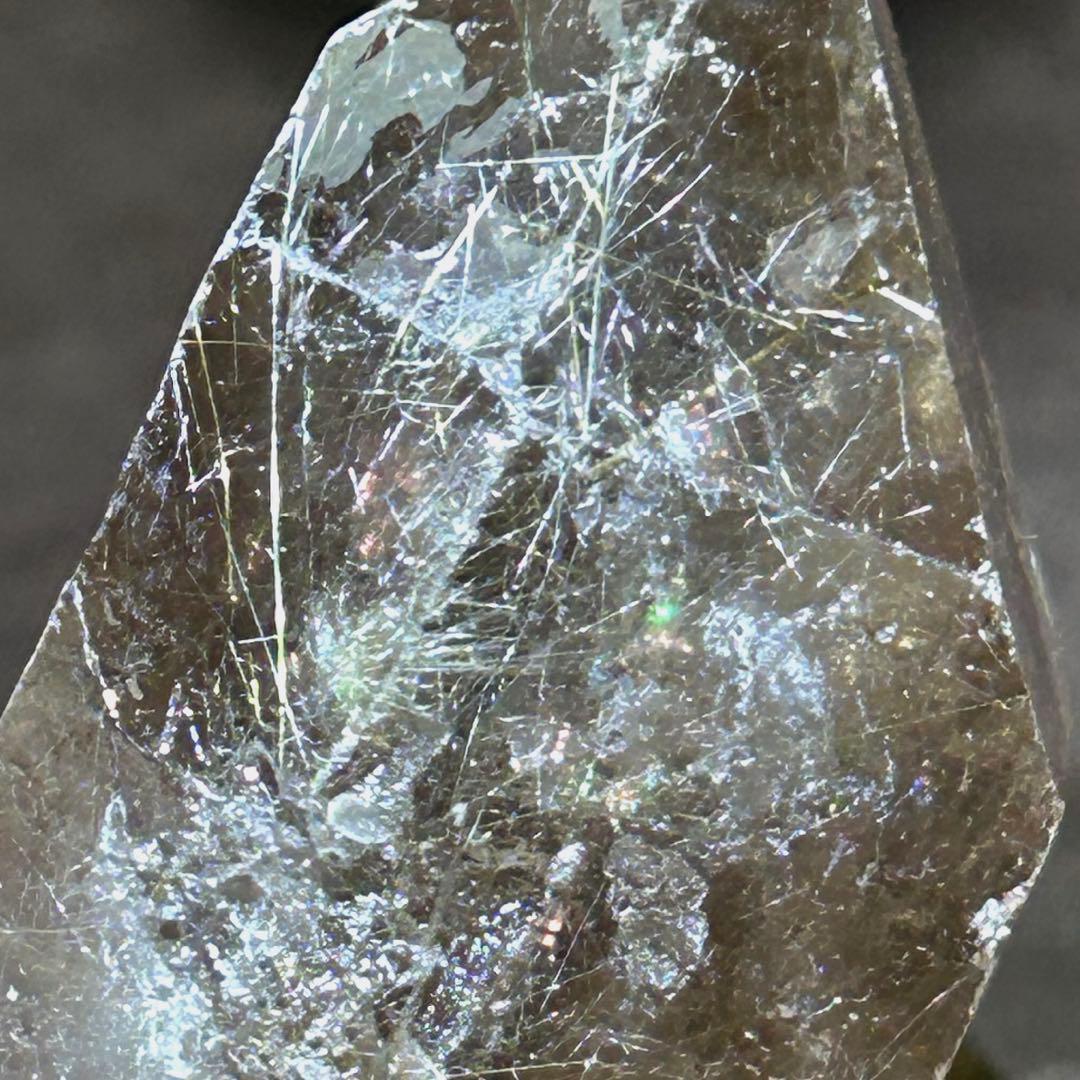☆別格高級品！スモーキー　ルチル　水晶　原石　クラスター　帝王秘宝⑥！極美