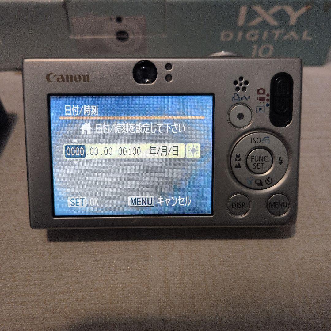 Canon IXY DIGITAL 10 本体と付属品 液晶良好