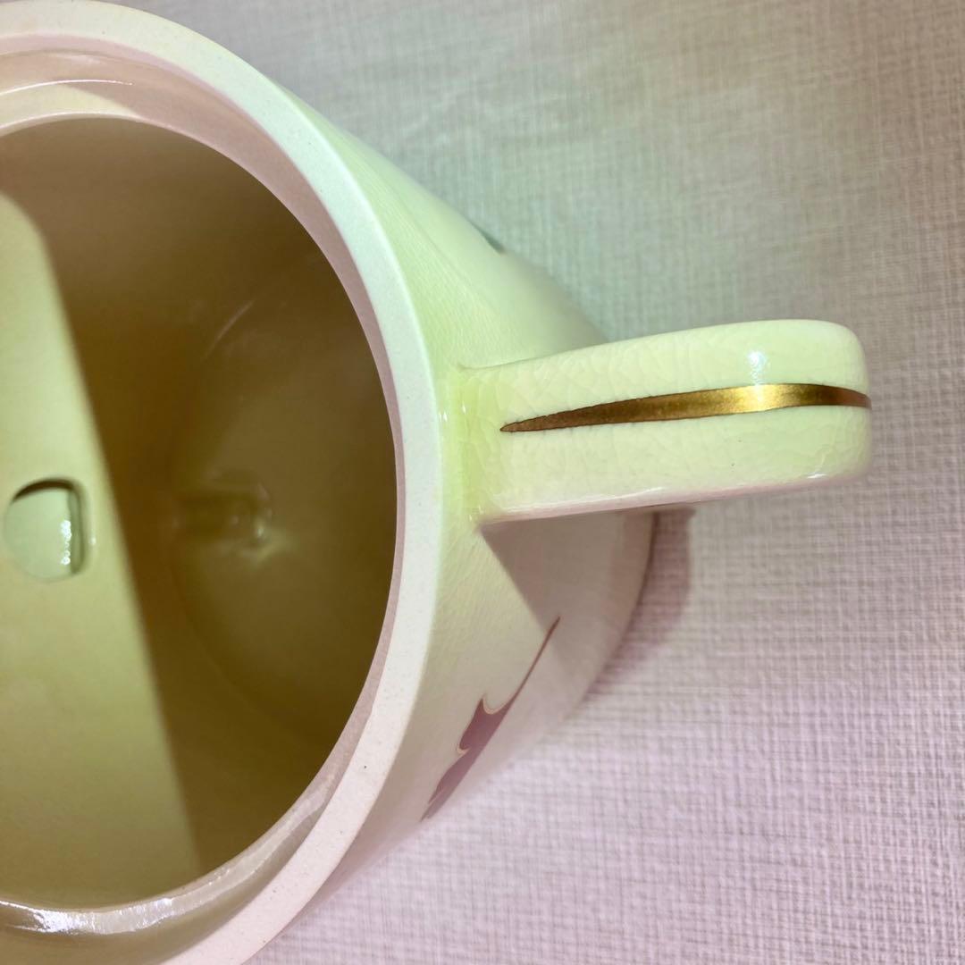 清水焼 片口水次 銀杏 水注 茶道具 京焼