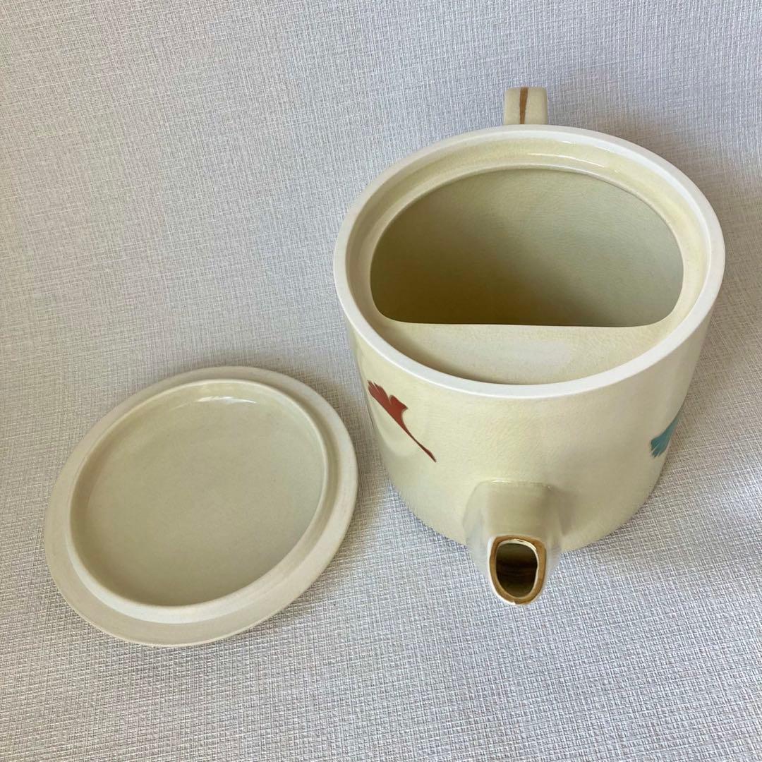 清水焼 片口水次 銀杏 水注 茶道具 京焼