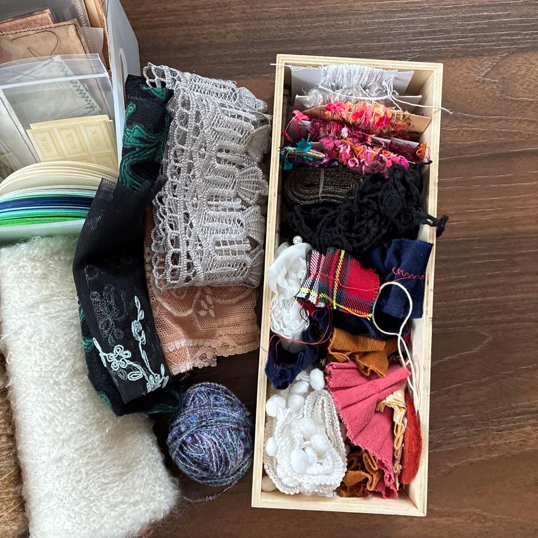 紙モノ　コラージュ素材　ノート　スタンプ　おすそわけファイル　ジャンクジャーナル