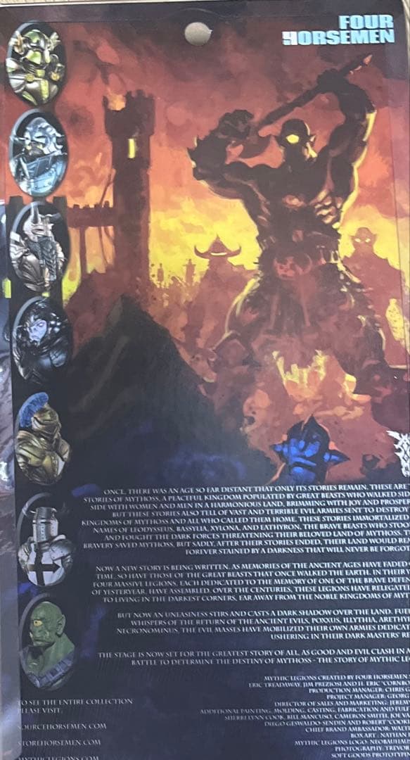 mythic legions バンパイア　ファランクス