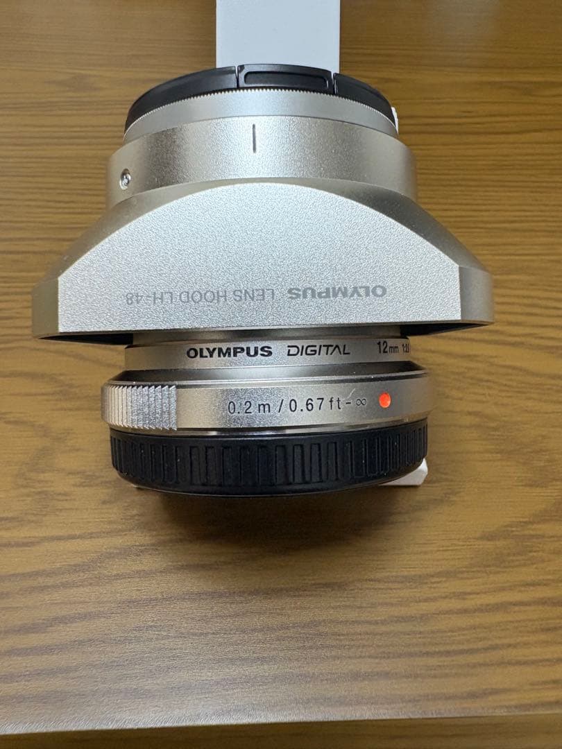 OLYMPUS 12mm F2.0 + LH-48レンズフード保証残10ケ月あり