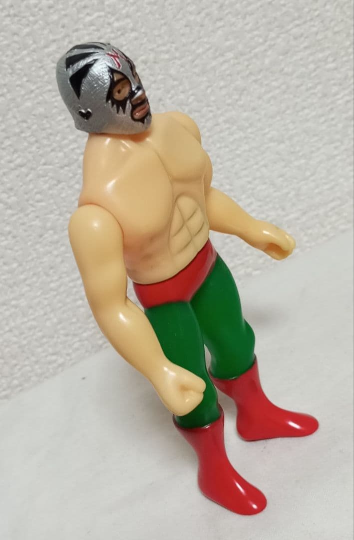 ミルマスカラス フィギュア 全日本プロレス ソフビ タイガーマスク ドスカラス