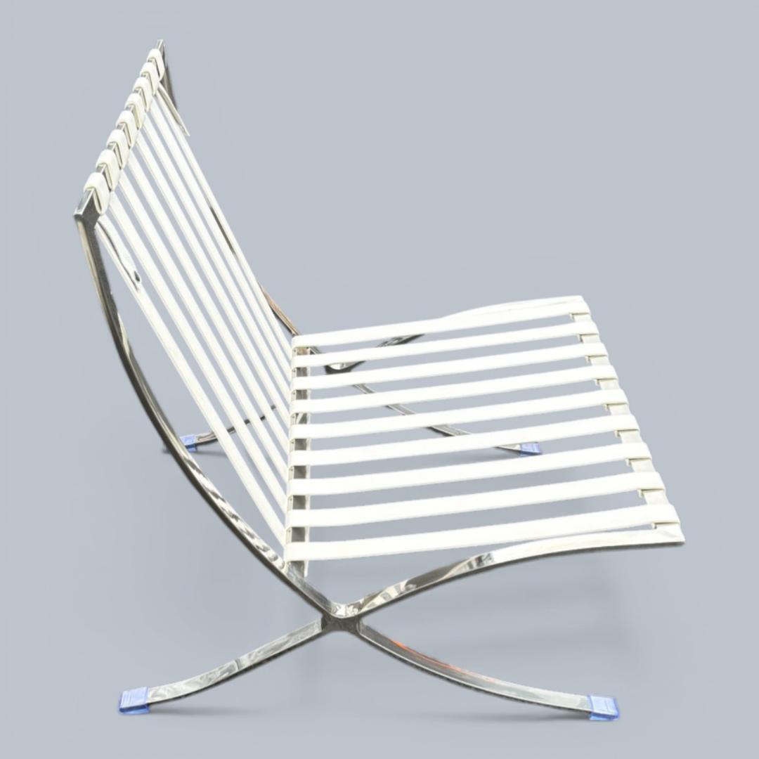 バルセロナチェア ホワイト リプロダクト デザイナーズチェア