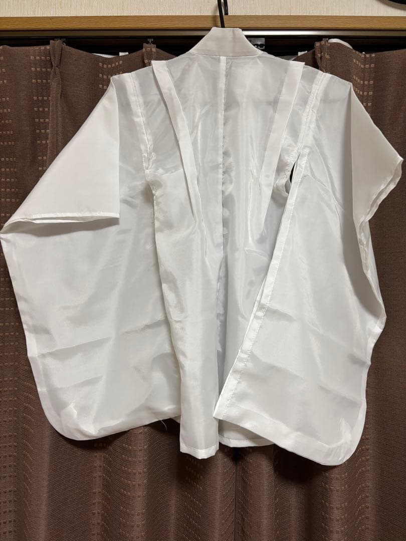 七五三　3歳女の子被布　くすみピンク　ホワイトぴんく白牡丹　ベロア　5点セット