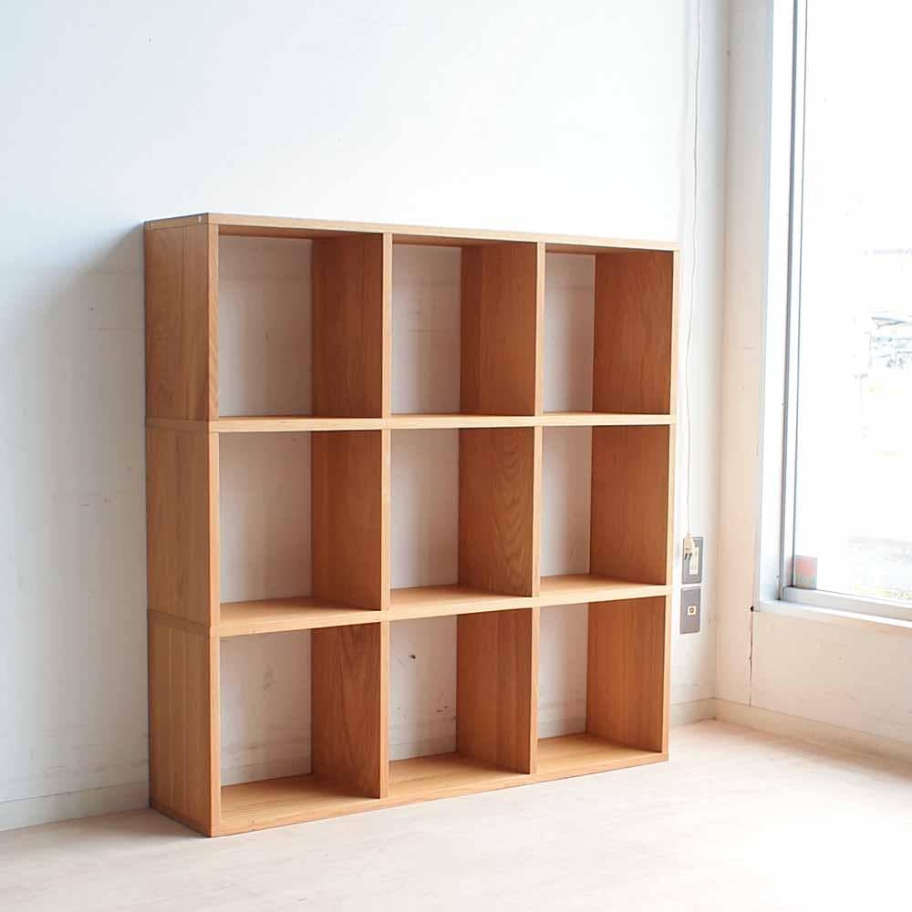 無印良品/MUJI オーク材 スタッキングシェルフ 121cm ZR24335