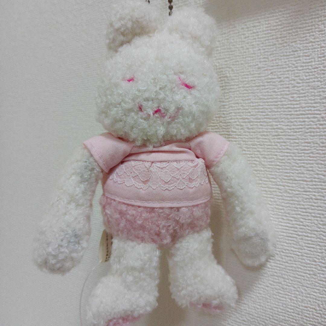 平成レトロ　マザーグースの森　ぬいぐるみ　 うさちゃん　うさぎ　マスコット