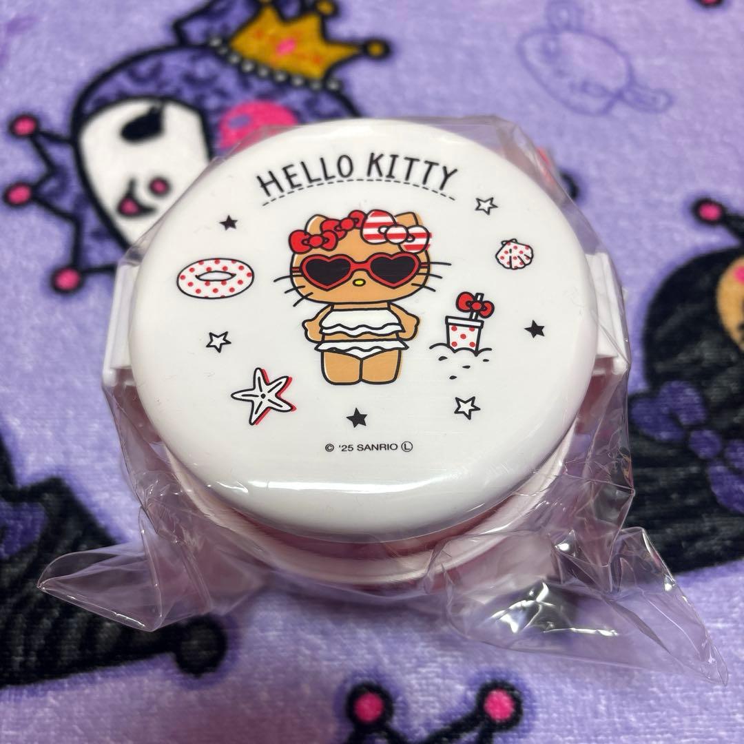 日焼けキティ☆お弁当箱☆ミニトート☆ドリンクホルダーショルダー セット