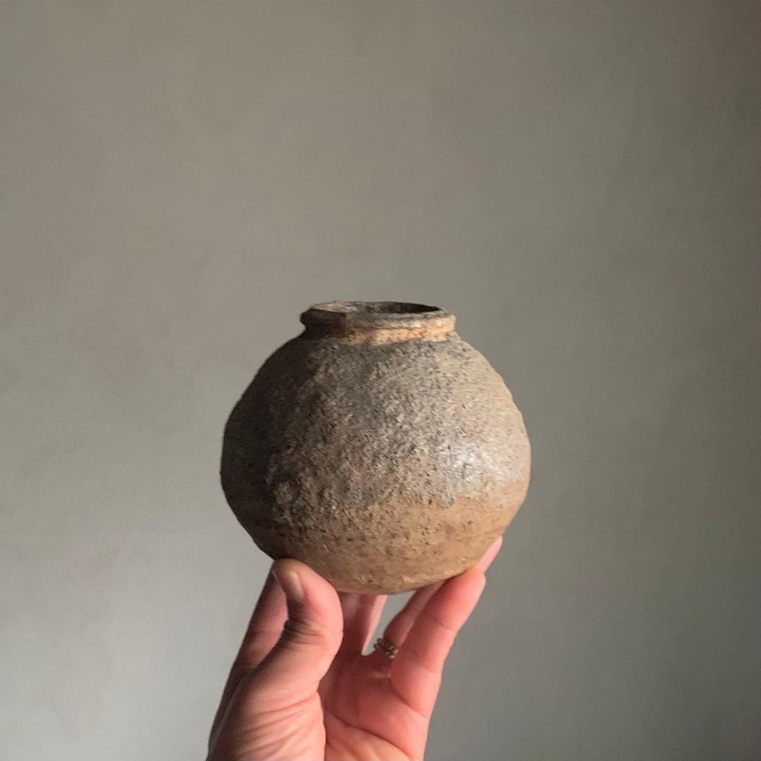 発掘の 小壺 高麗か？ 古美術 古道具 アンティーク