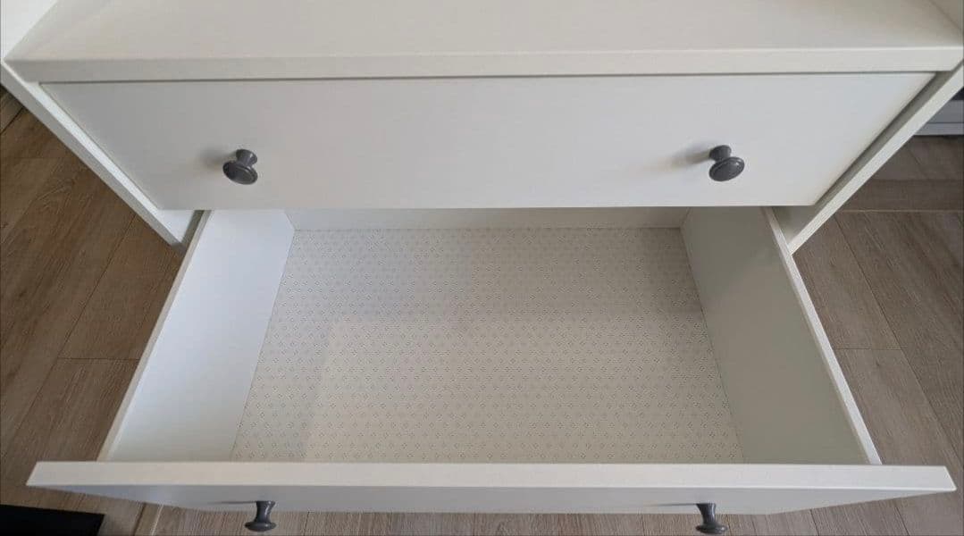 IKEA HAUGA 3段チェスト 70x46x84cm /分解状態・購入者組立