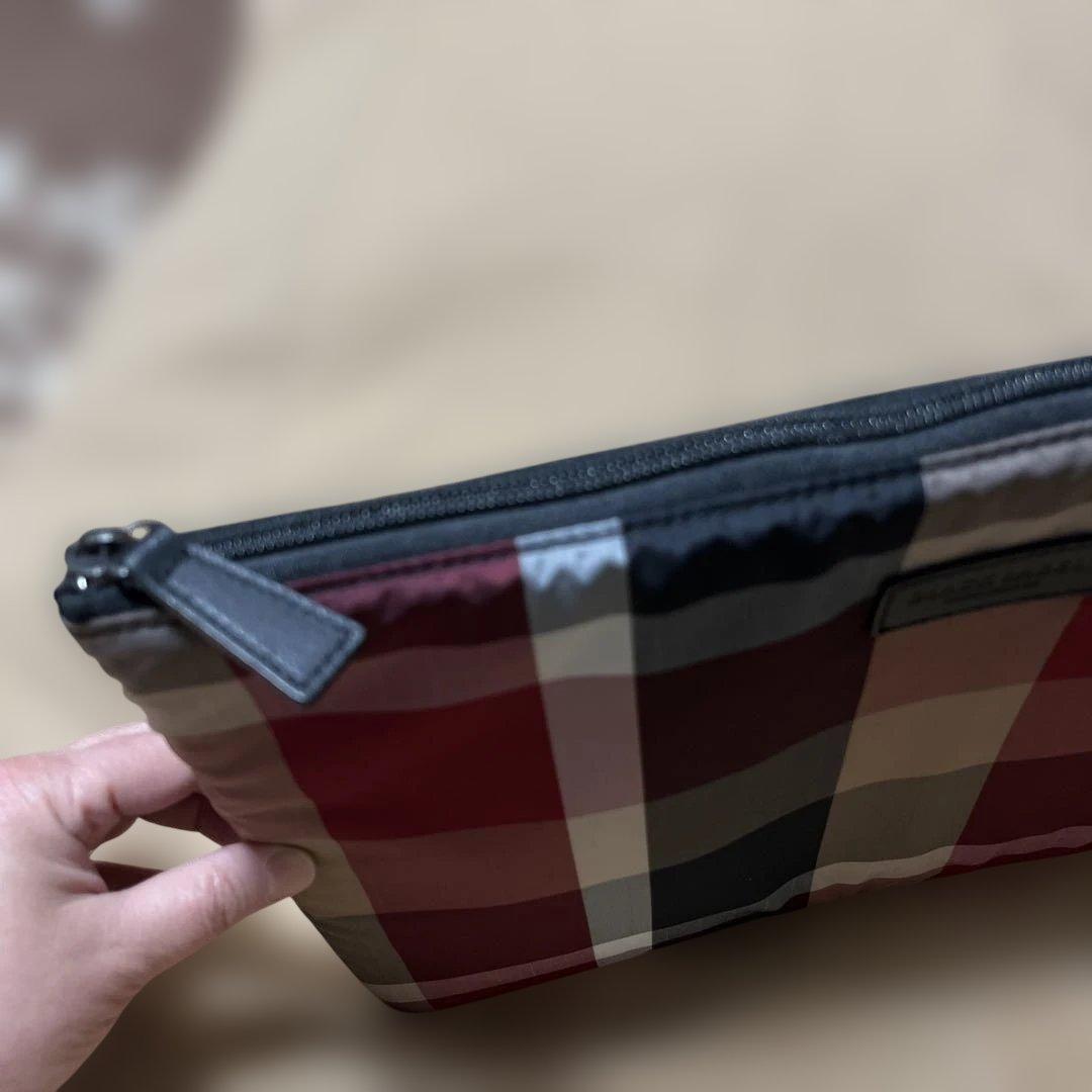 美品✨ブラックレーベルクレストブリッジ PCケースクラッチバッグ ブルーレーベル