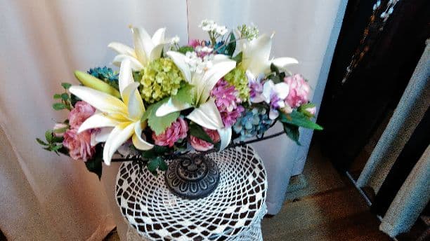 光触媒人工観葉植物アレンジフラワー