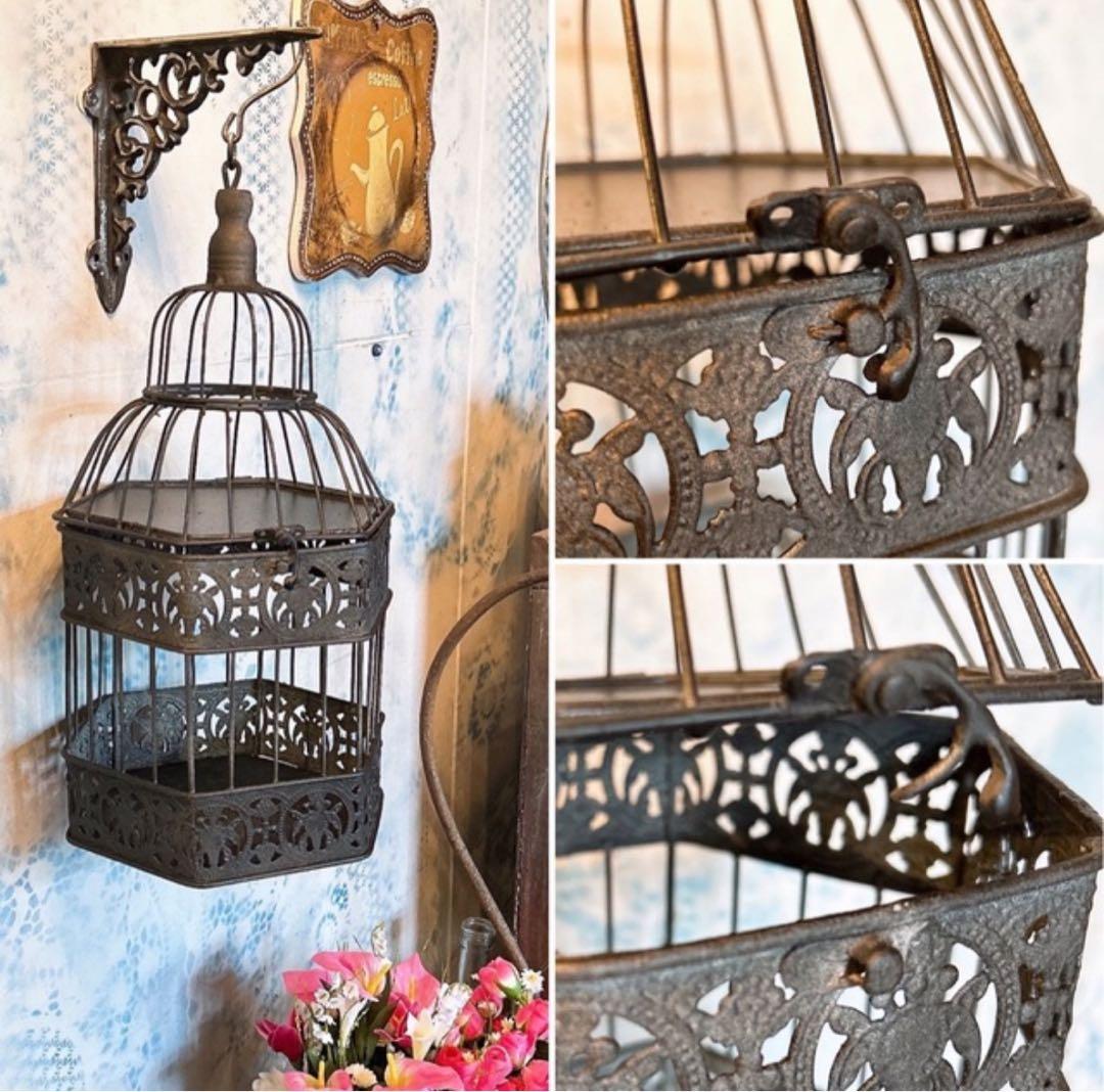 アンティークな部屋/ ガーデンオーナメント/ バードケージ & ハンギングフック