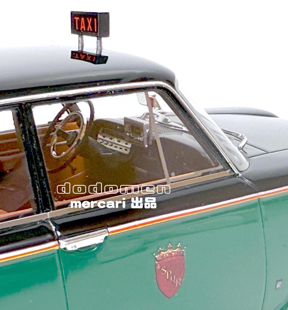 1/18 FIATフィアット 1300 ローマ タクシー 1961年 【限定版】