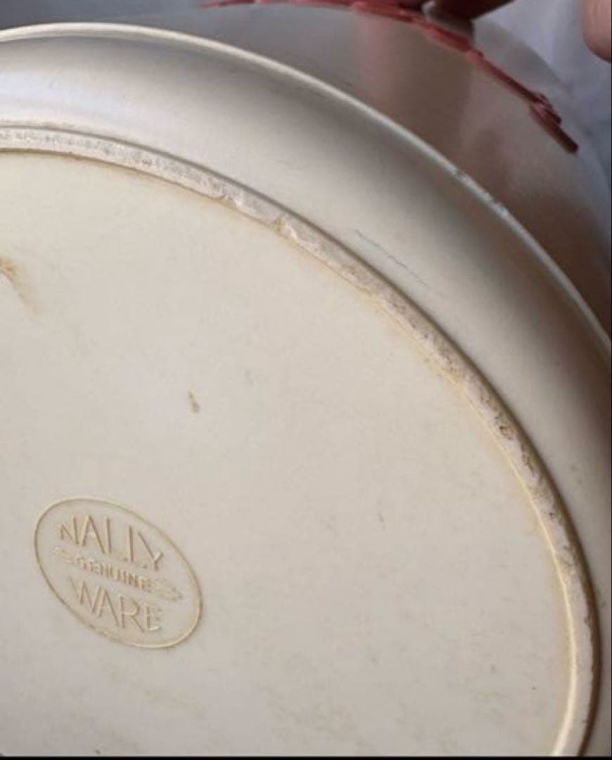 ビンテージNALLY WARE CANISTER (訳あり)