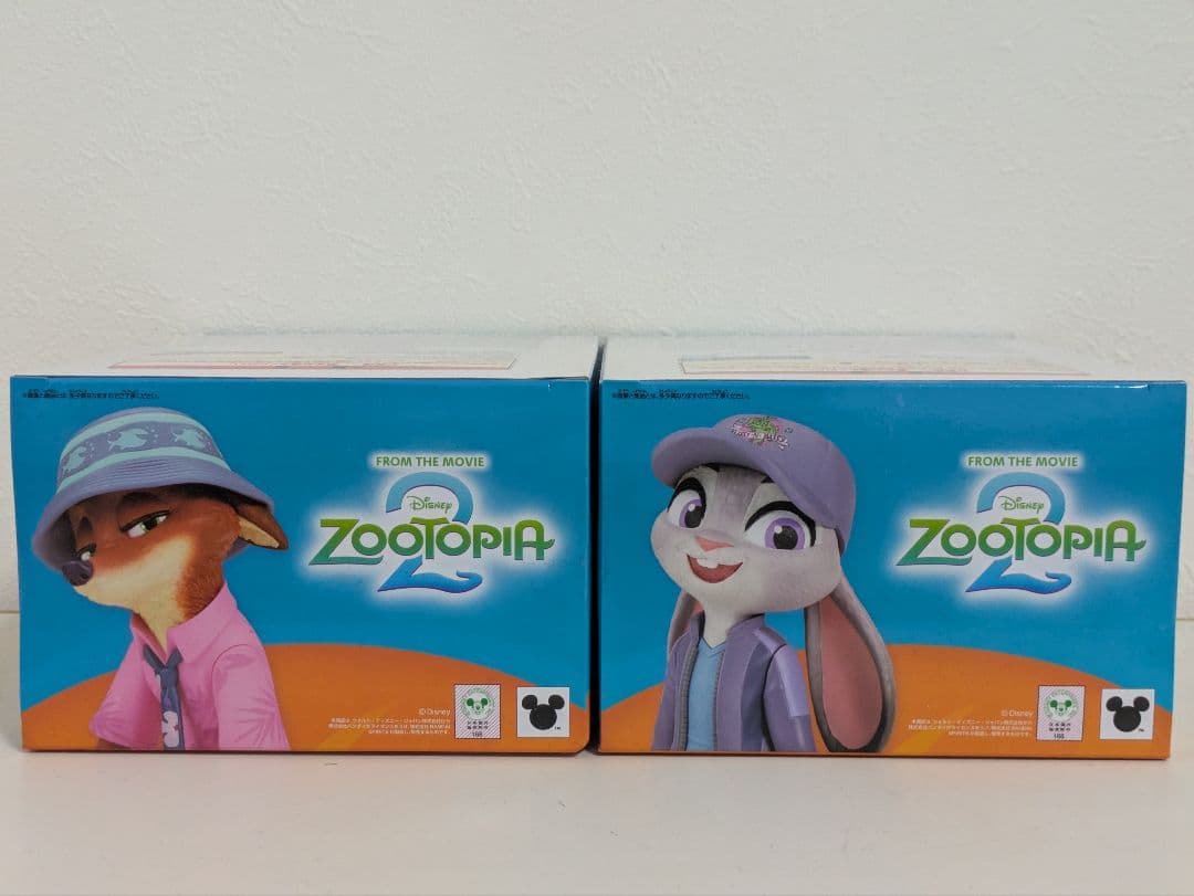 ズートピア フィギュア 1番くじ ニック ジュディ