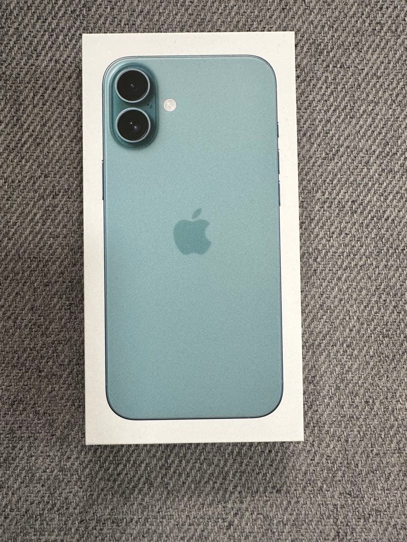 開封済未使用 iPhone16Plus 128GBティールSIMフリー